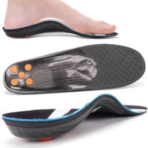 High Elastic Carbon Fiber Insoles Performance Basketball Soccer Arch Support Sport Carbon Shone Insoles