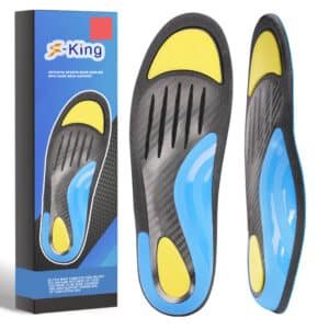 Carbon Fiber Insoles Arch Support Shock Absorption for Basketball Running Plantar Fasciitis Carbon Fiber Insoles