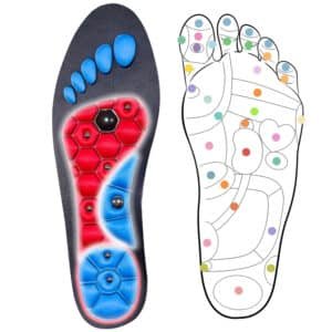 Factory Direct High Quality Magnetic Therapy Comfort Insoles Massage Breathable Insoles