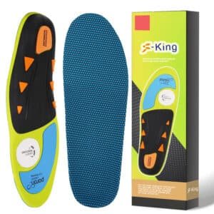 Wholesale Sports Comfort Insoles Support Flat Feet Orthotic Tennis Insoles Basketball Insoles