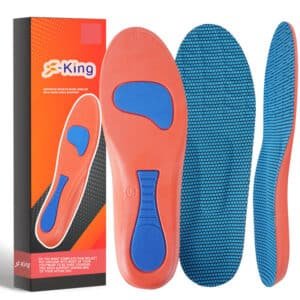 EVA Comfort Insoles with Arch Supports Work Sports Insoles Breathable Shock Absorbing Shoe Insoles