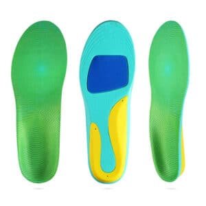 Kids Pu Cushioning Insert Arch Support Shoe Insoles Children's Flat Foot Orthopedic Comfort Insole